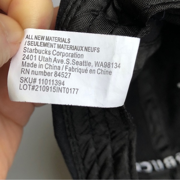 STARBUCKS Coffee Cap Hat Black UNISEX Men’s - Picture 4 of 13